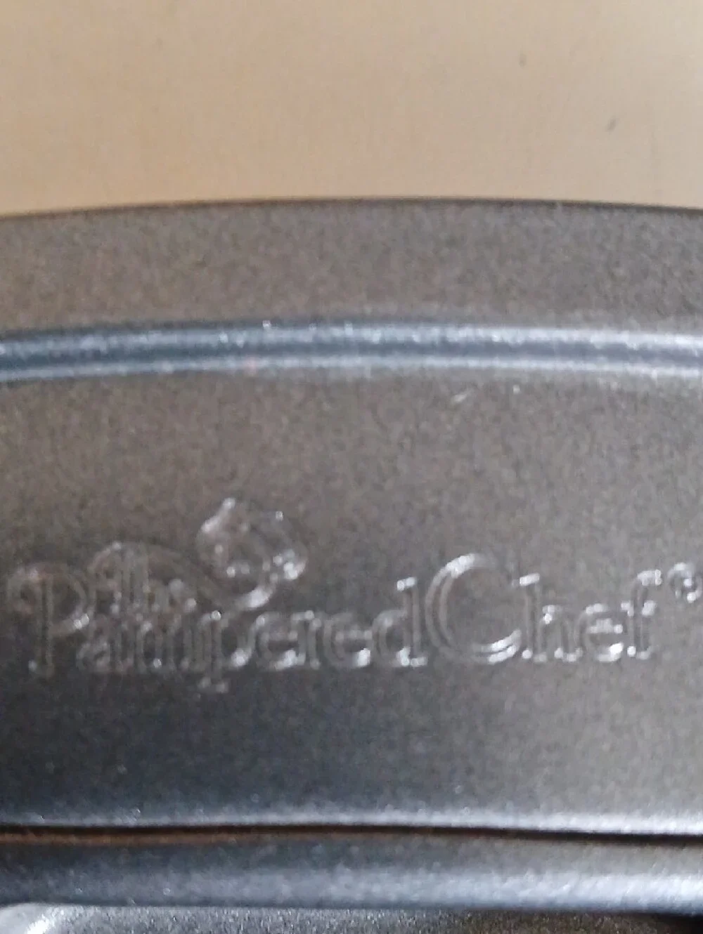 The Pampered Chef Black 12-Square Muffin Brownie Pan
